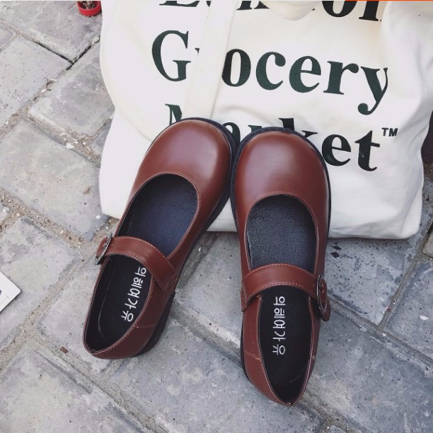 [ORDER]  - Giày búp bê Ulzzang có quai cài 🤤 | BigBuy360 - bigbuy360.vn