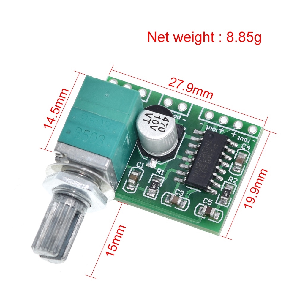 Bảng Mạch Khuếch Đại Âm Thanh 2 Kênh Pam8403 5v Chất Lượng Cao | BigBuy360 - bigbuy360.vn