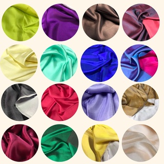 Vải Lụa Tơ Tằm Palacesilk satin màu xanh các màu may áo dài, váy áo #mềm#mượt#thoáng mát, khổ rộng 90cm