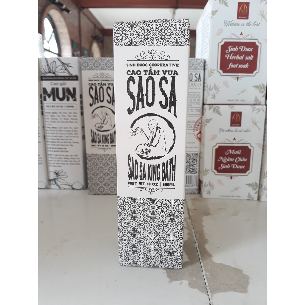 Cao tắm Sao Sa HTX Sinh Dược 300ml