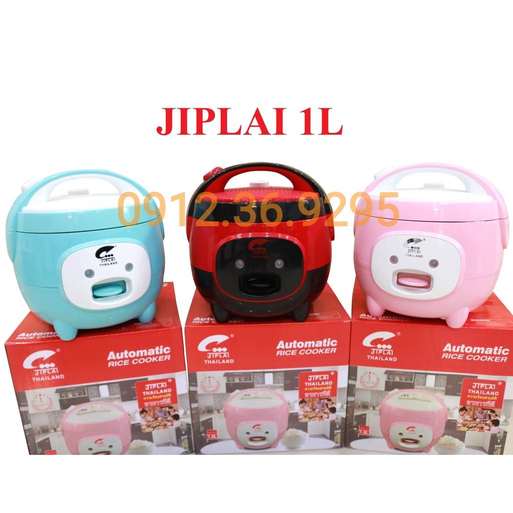 Nồi Cơm Điện Mini JIPLAI Thái Lan Dung Tích 1 Lít Bền Đẹp - Bảo Hành 12 Tháng