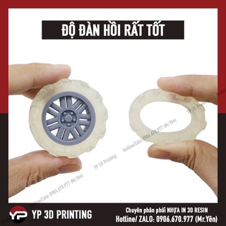 [Nhựa in 3D Resin UV Cao su Dẻo] MAGFORMS Rubber-Like Resin (Elastic600)