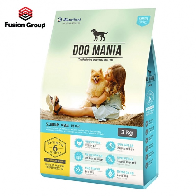 Hạt cho chó lớn Dog Mania Adult Hàn Quốc - Gói 1.5kg