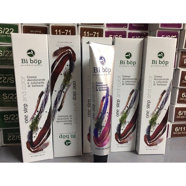 Thuốc Nhuộm Tóc Màu Khói Vàng Sáng, Nhuộm tóc Collagen Bibop Nhật Bản