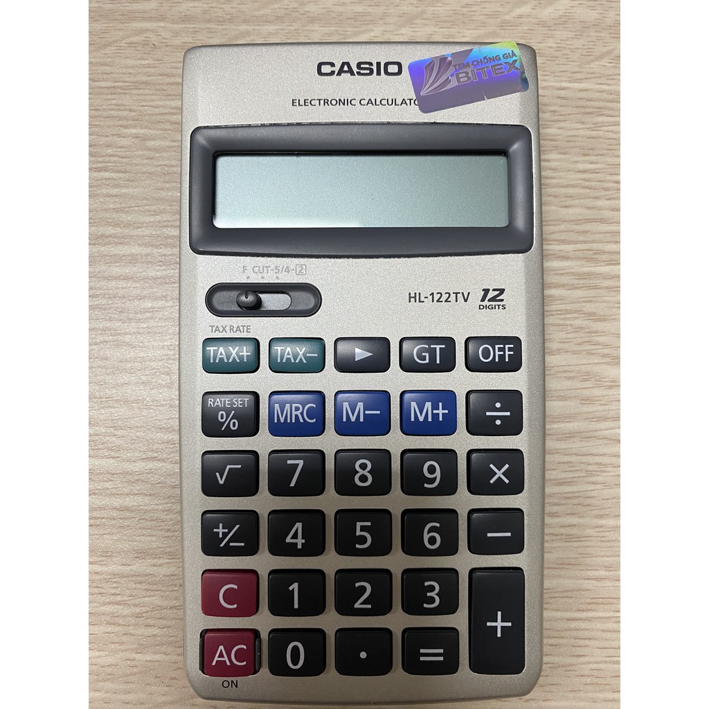 Máy tính Casio HL-122TV - Bảo hành chính hãng 7 năm