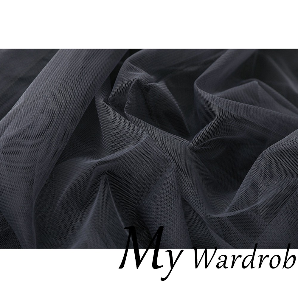 Chân Váy Dài Lưng Cao Xếp Ly Bằng Vải Gauze Dành Cho Nữ