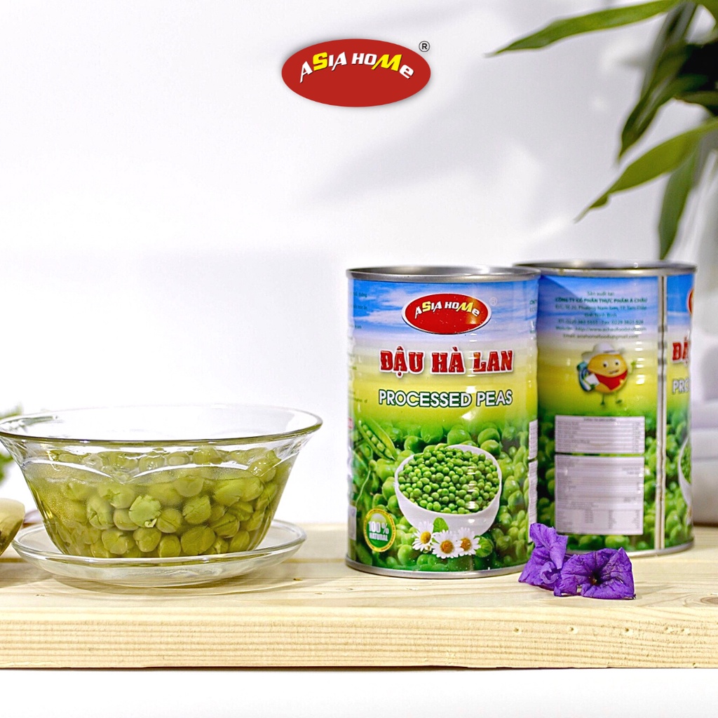 Đậu hà lan Asia Home đóng hộp 430gr