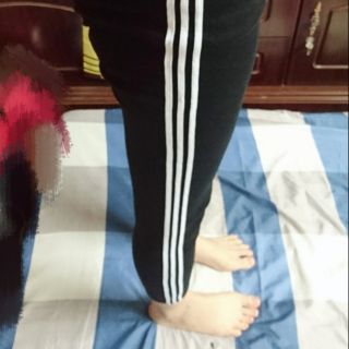 Legging kẻ sọc hông