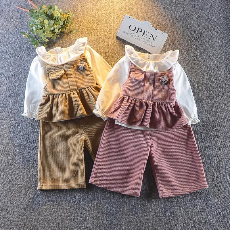 Set quần áo phong cách Hàn Quốc xinh xắn dành cho bé gái