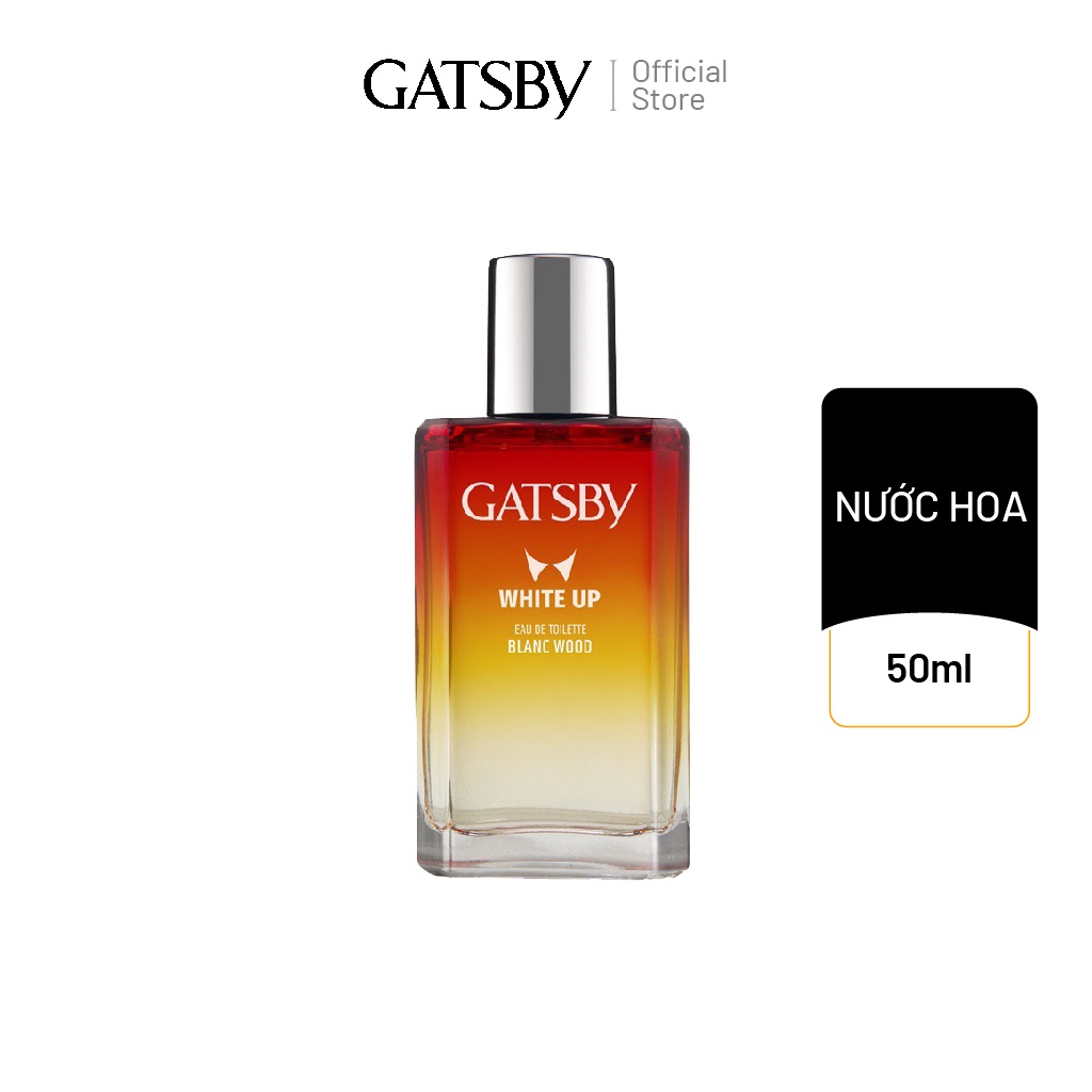 Nước hoa GATSBY WHITE UP EAU DE TOILETTE BLANC WOOD 50ml