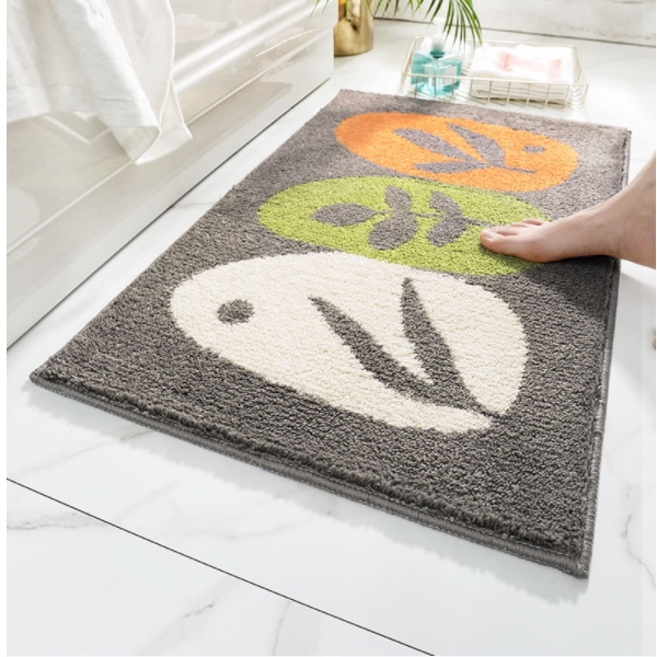 Thảm lau chân thấm nước chống trượt nhà bếp, nhà tắm hình chữ nhật G026