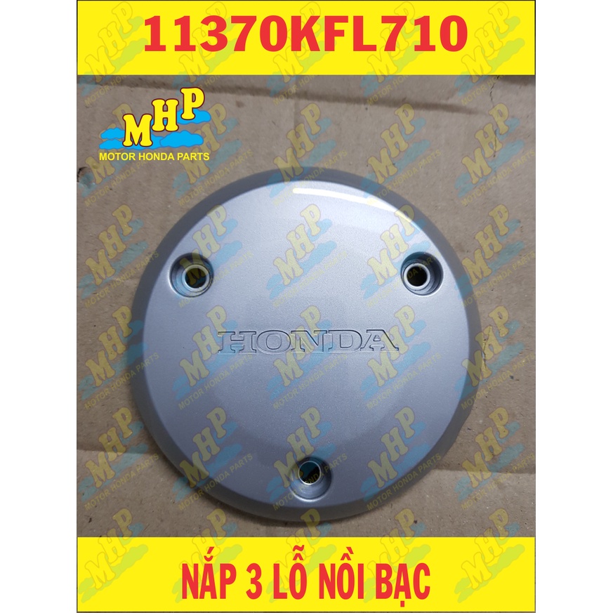 Nắp mũ nồi wave anpha màu bạc chính hãng honda