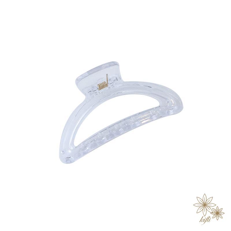 【kifli】Kẹp Tóc Trong Suốt Hình Cá Mập Phong Cách Hàn Quốc Thanh Lịch Dành Cho Nữ