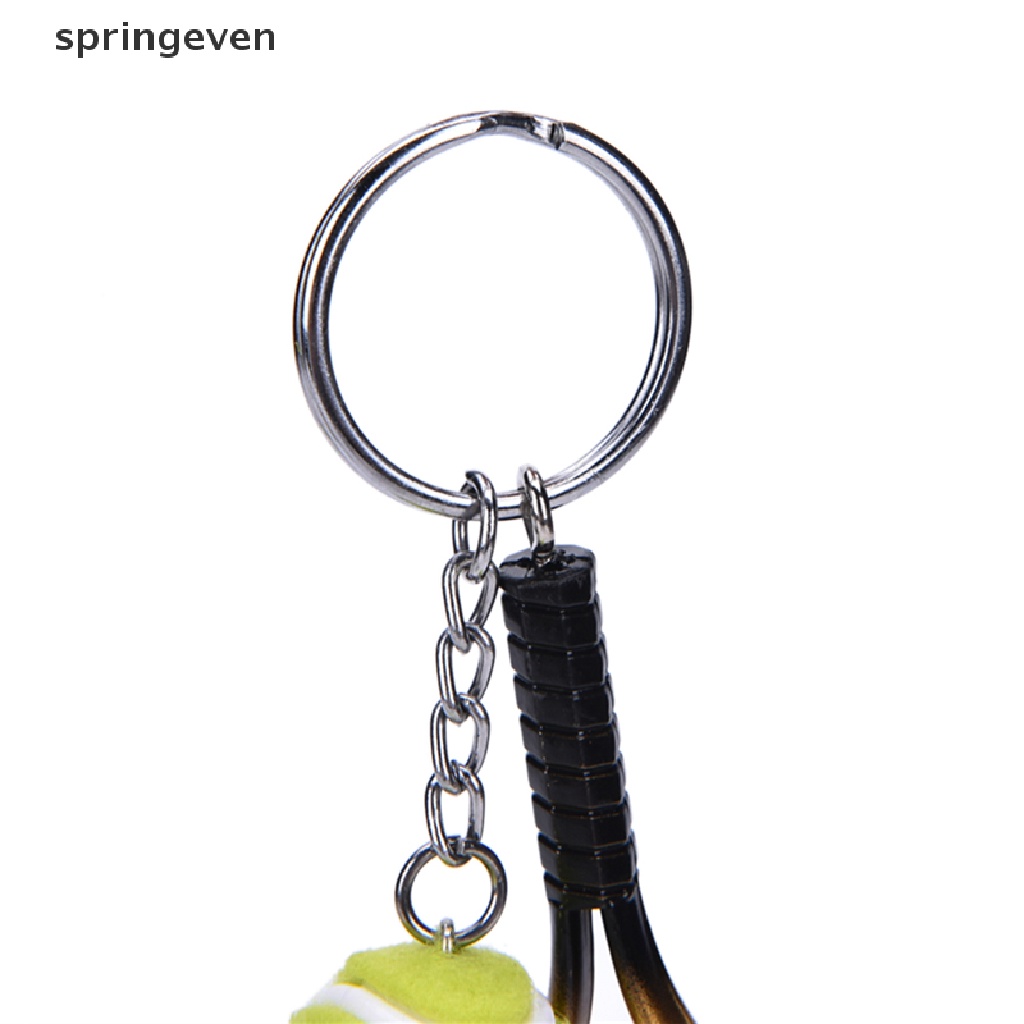 Móc Khóa Hình Vợt Tennis 3D Thời Trang