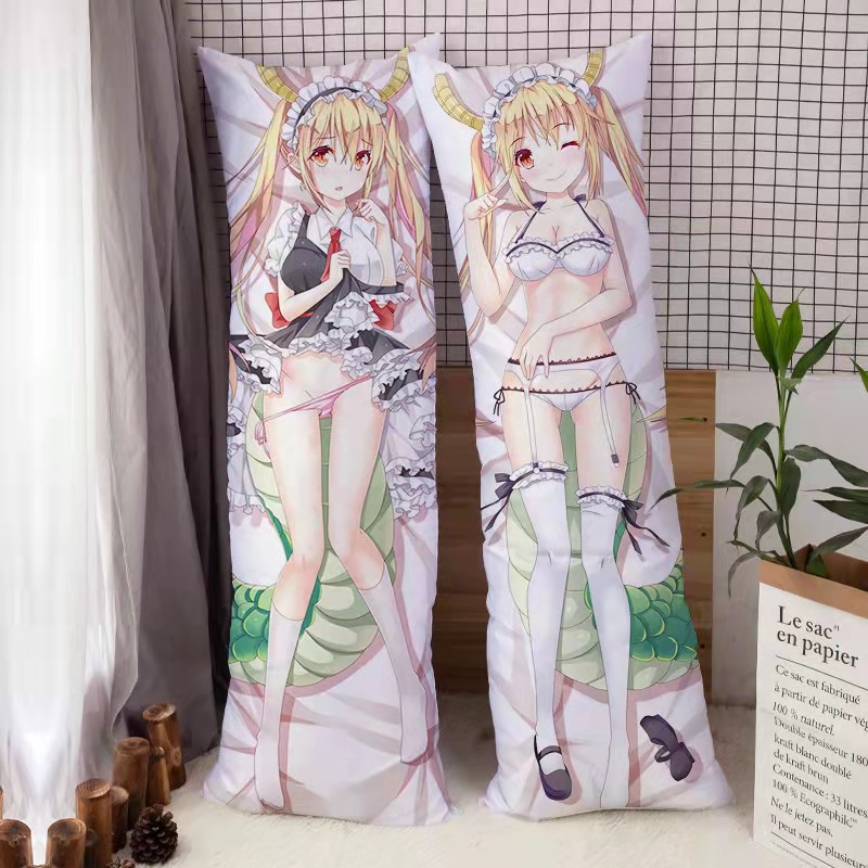Vỏ Gối In Hình Anime Kobayashi-san Chi No Maid Dragon Dakimakura