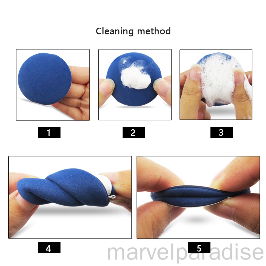 [Hàng mới về] Bộ 7 mút trang điểm không chứa cao su tiện lợi