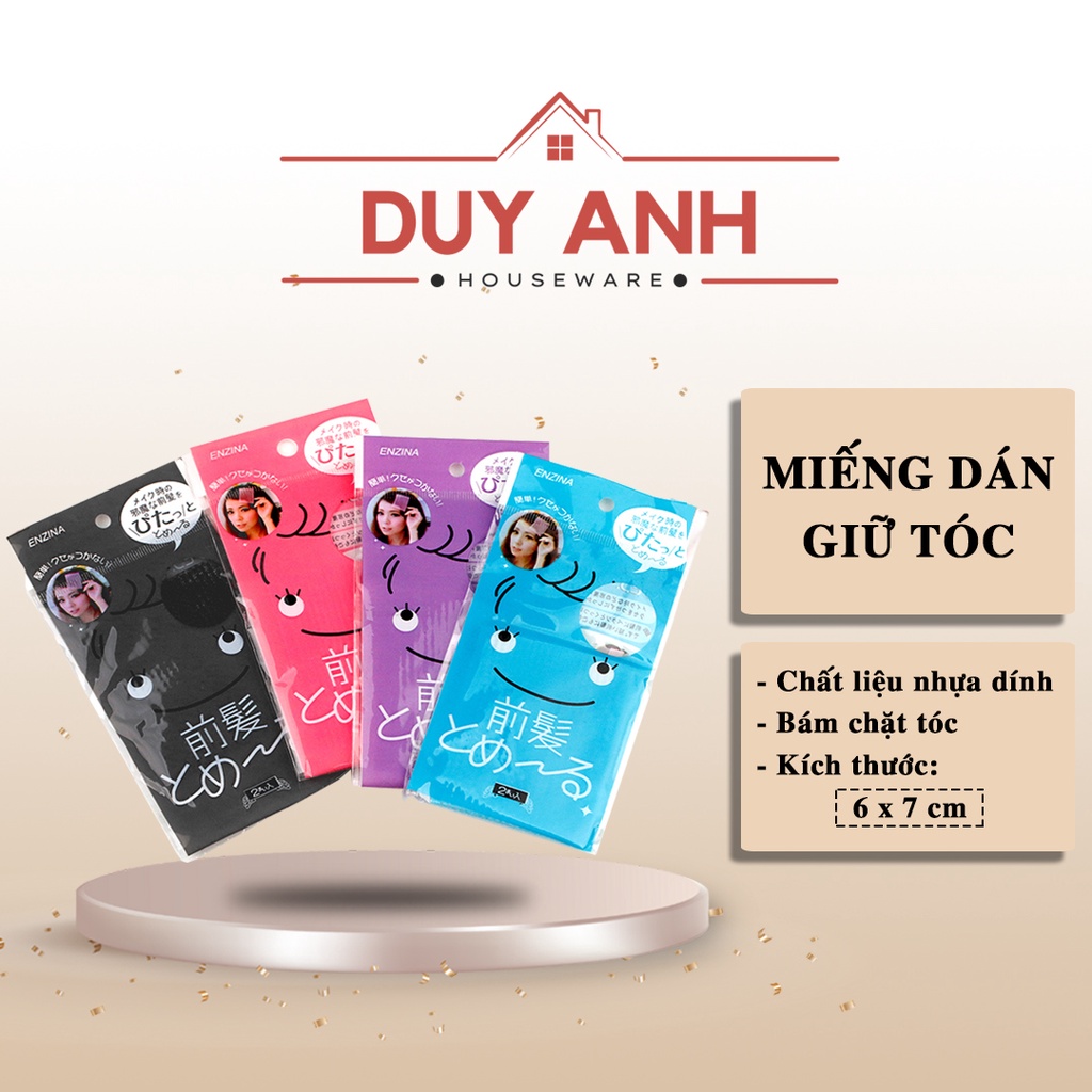 Combo 2 miếng dán giữ tóc khi trang điểm - miếng dán giữ tóc mái thiết kế đa năng tiện lợi (MDT02)