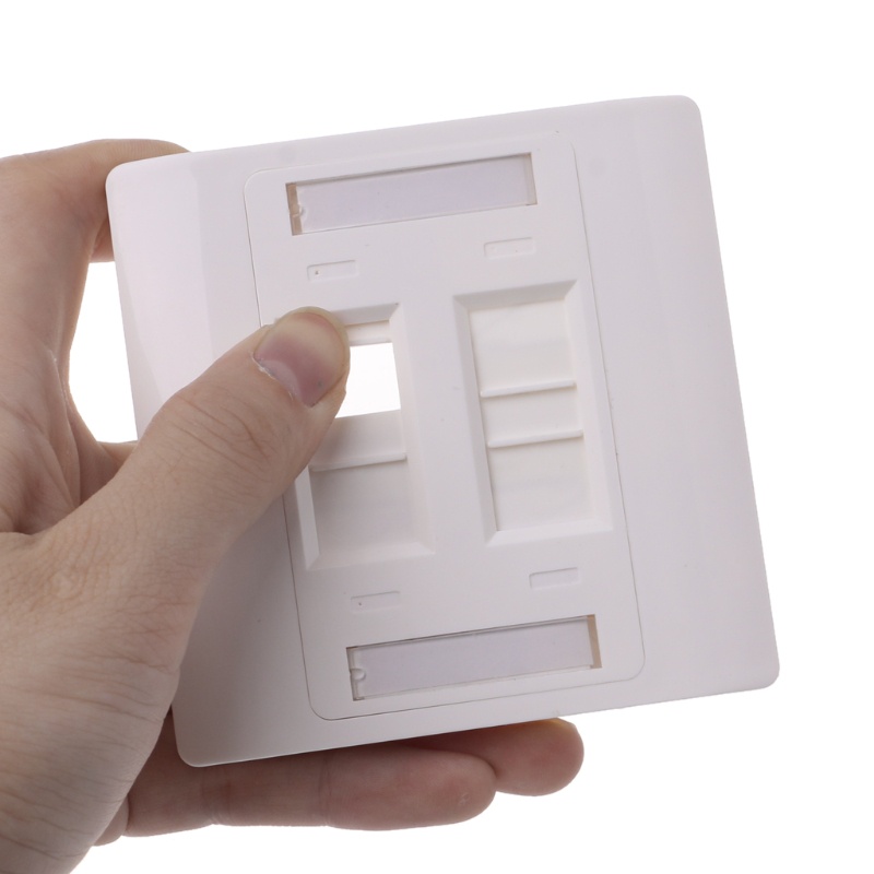 Ổ Cắm Điện Gắn Tường 4 Cổng RJ45 Cho Máy Tính Laptop