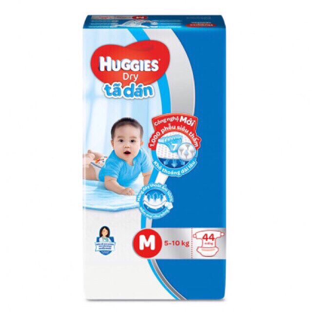 Tã Dán Huggies Đủ Size S(56)-M(48)-L(42)-XL(34)