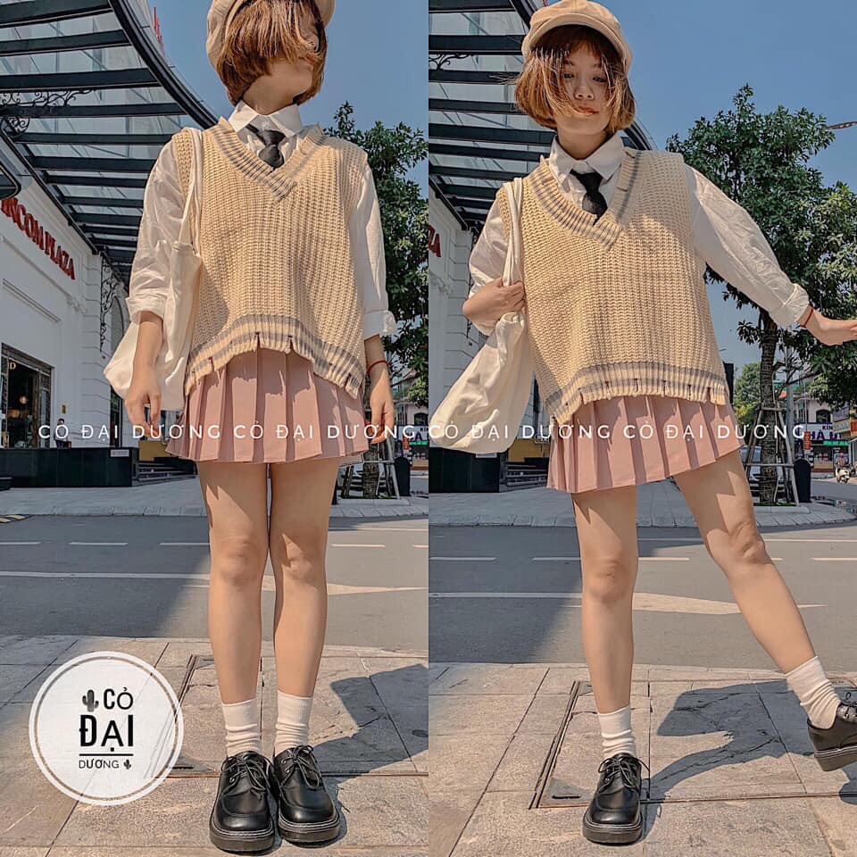 Áo len Ghile cổ rách kiểu (kèm ảnh thật,video)