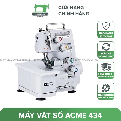 Máy Vắt Sổ ACME 434 - Dòng Máy 3in1 Mới - 100% Chính Hãng