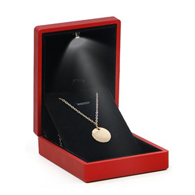 Hộp đựng trang sức có đèn LED thiết kế sang trọng