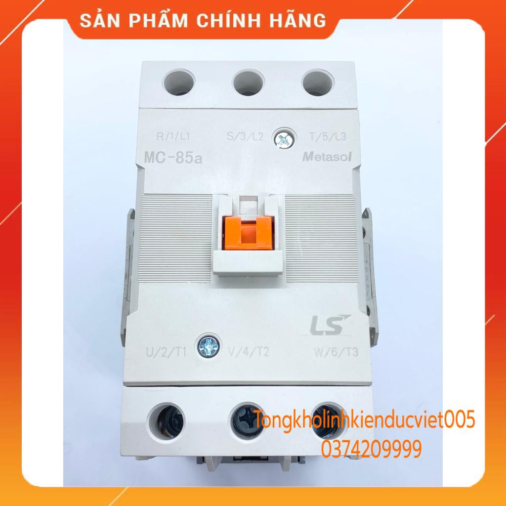 . Khởi động từ 3 pha MC 85A/220v-380v/LS giá 1 chiếc ..
