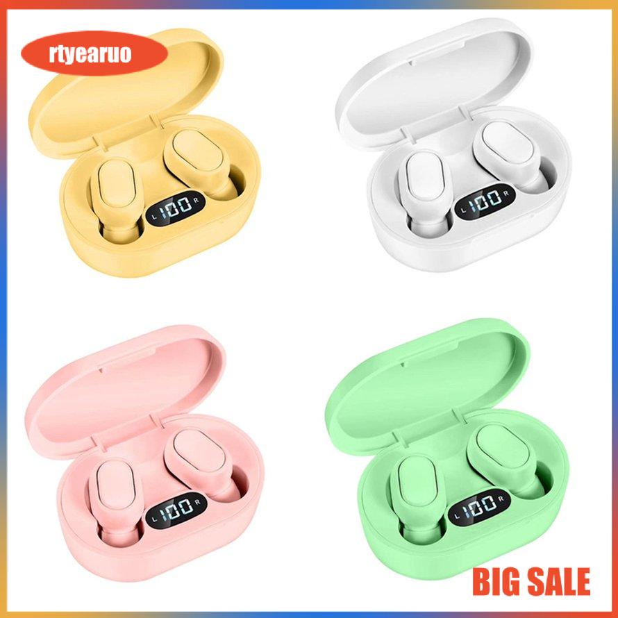 Tai nghe không dây E7S Điều khiển cảm ứng không dây trong tai Tai nghe nhạc thể thao