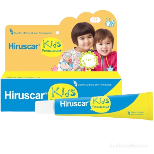 (Hot) Gel mờ şẹo cho trẻ nhỏ Hiruscar Kids Formulation