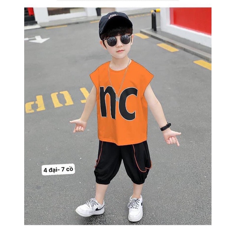 Set bộ hip hop NC bé trai size Đại (22-36kg)