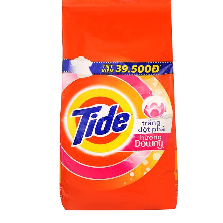 (Sốc) Bột Giặt Tide trắng đột phá hương Downy (5kg)