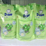Túi nước rửa bình sữa Dnee Organic 600ml
