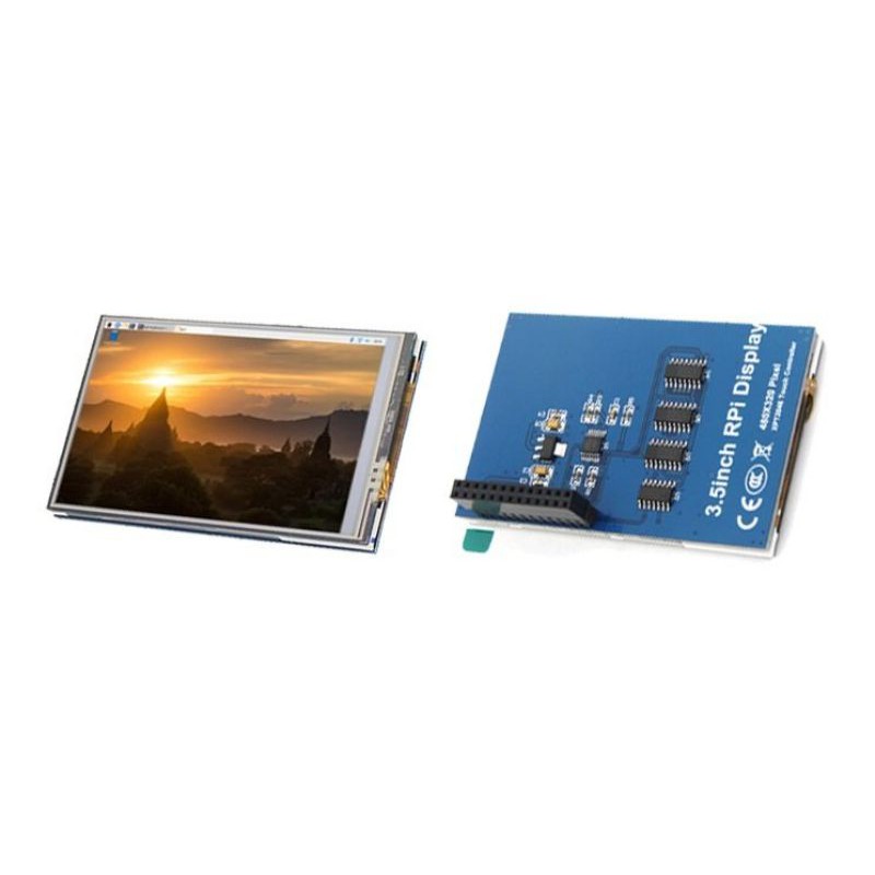 Màn Hình LCD 3.5 Inch Raspberry Pi Cảm Ứng Điện Trở
