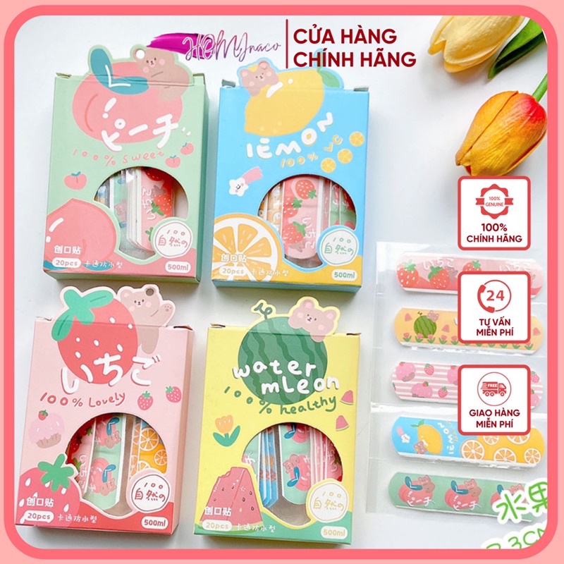 Băng dán vết thương Urgo họa tiết cute,ngộ nghĩnh - Băng gâu cute - Hộp 20 miếng