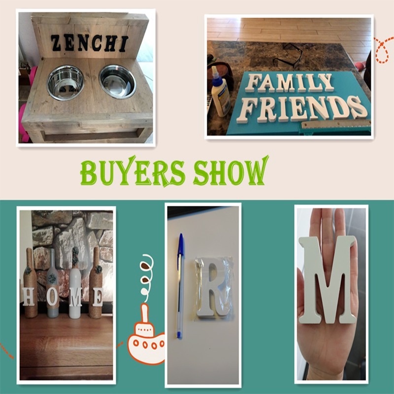 1 Chữ Cái Đứng Bằng Gỗ Màu Trắng Trang Trí Đám Cưới