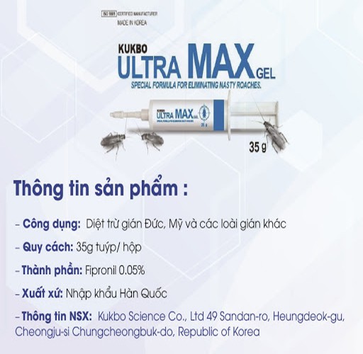 Bã Diệt Gián Đức Ultra Max