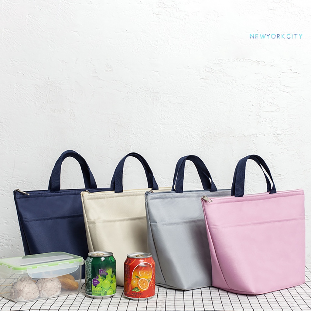 Túi Giữ Nhiệt Đựng Hộp Cơm Trưa Bằng Vải Oxford Cỡ Lớn