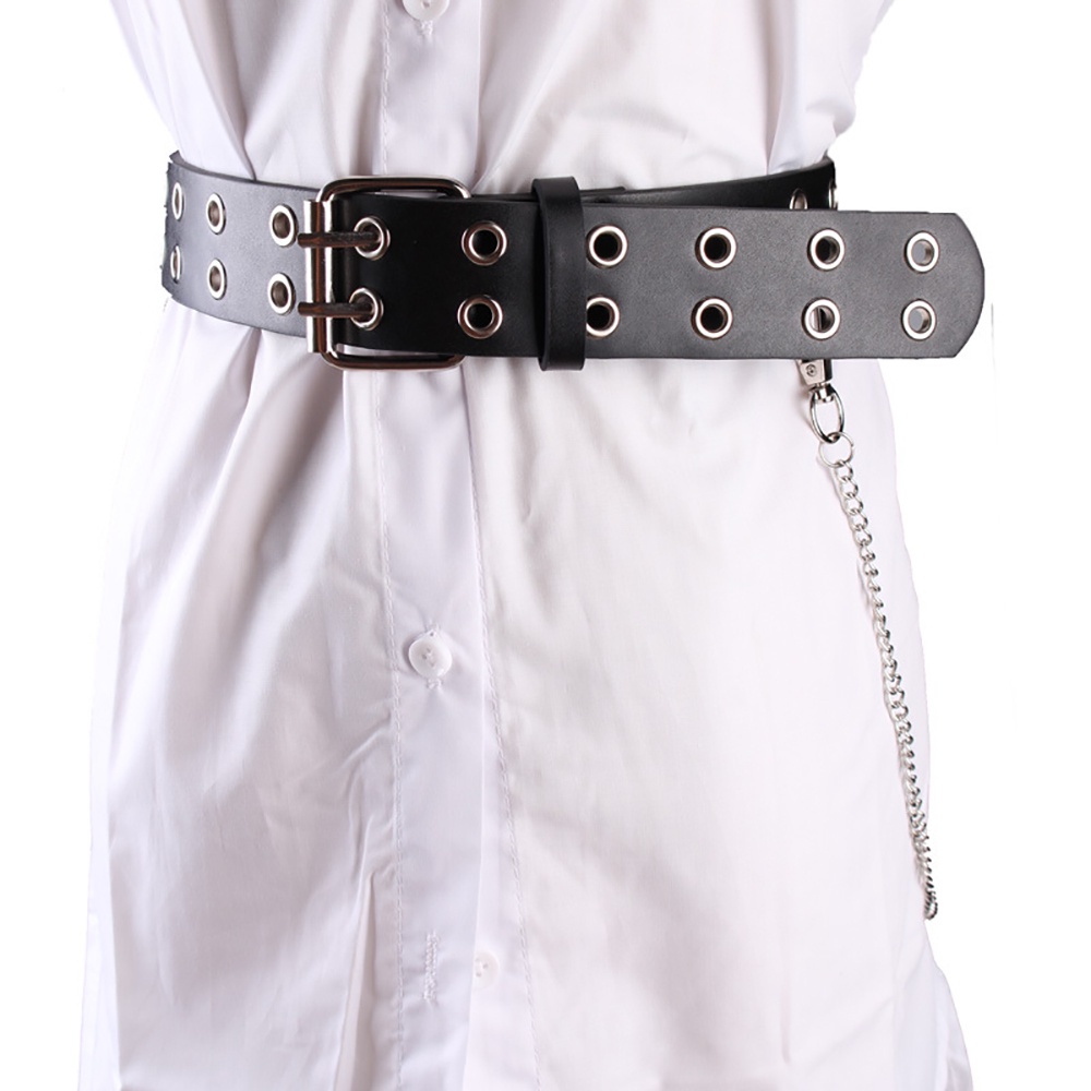 Thắt lưng da phối khóa hợp kim phong cách sang trọng cho nam và nữ