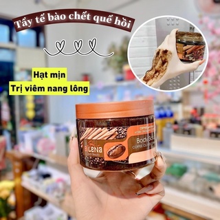 Tẩy da chết quế hồi chiết xuất quế hồi và cafe của Nga tẩy da chết