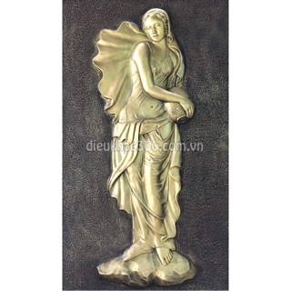 Phù điêu cô gái [Composite siêu bền]