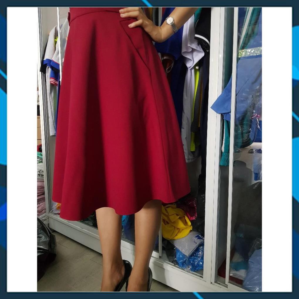 [ Cao Cấp ] Chân váy xòe công sở siêu đẹp CV02 [ Siêu Rẻ ] | BigBuy360 - bigbuy360.vn