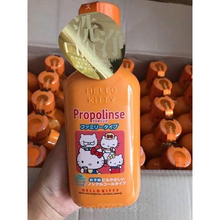 NƯỚC XÚC MIỆNG TRẺ EM PROPOLINSE - HELLO KITTY - DÀNH CHO CÁC BÉ TỪ 3 TUỔI TRỞ LÊN VÀ BIẾT XÚC MIỆNG