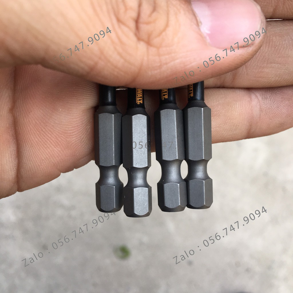 Mũi Vít Dẹp DEWAT SL6 50mm