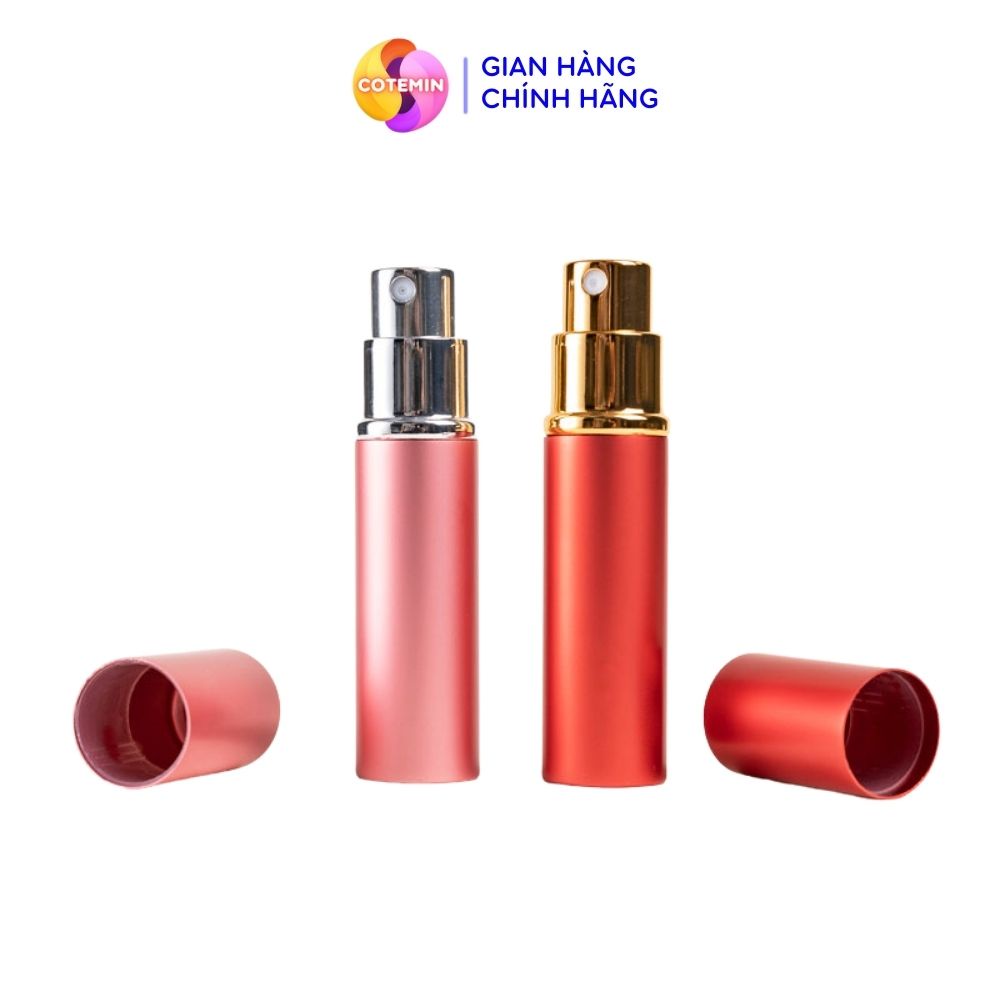 Chai Chiết Nước Hoa Loại Lọ 5ML Nhôm Nhám Nhiều Màu COTEMIN