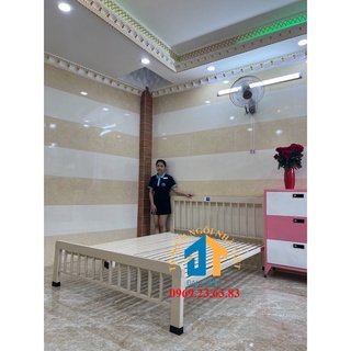Giường sắt vuông mỹ nghệ ĐẠI THÀNH