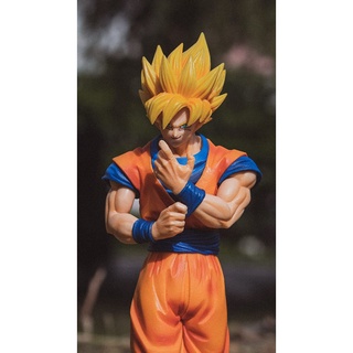 Mô hình Goku SSJ - Solid Edge Works - chính hãng Nhật Bản