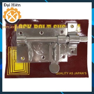 Chốtkhóa cửa inox 304 bản ngang