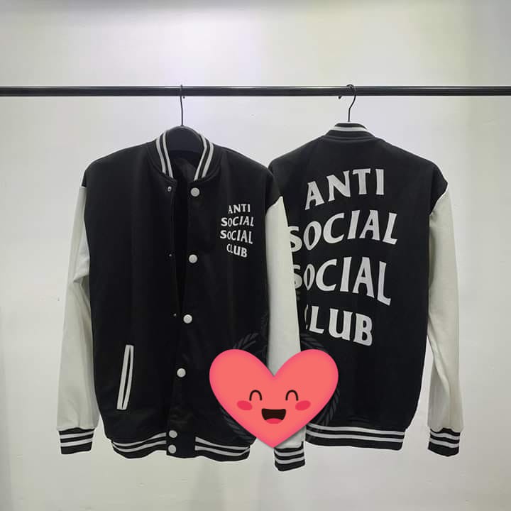 Áo khoác Bomber ASSC - Bomber Anti Social Social Club Unisex - Áo khoác Anti Social Club '