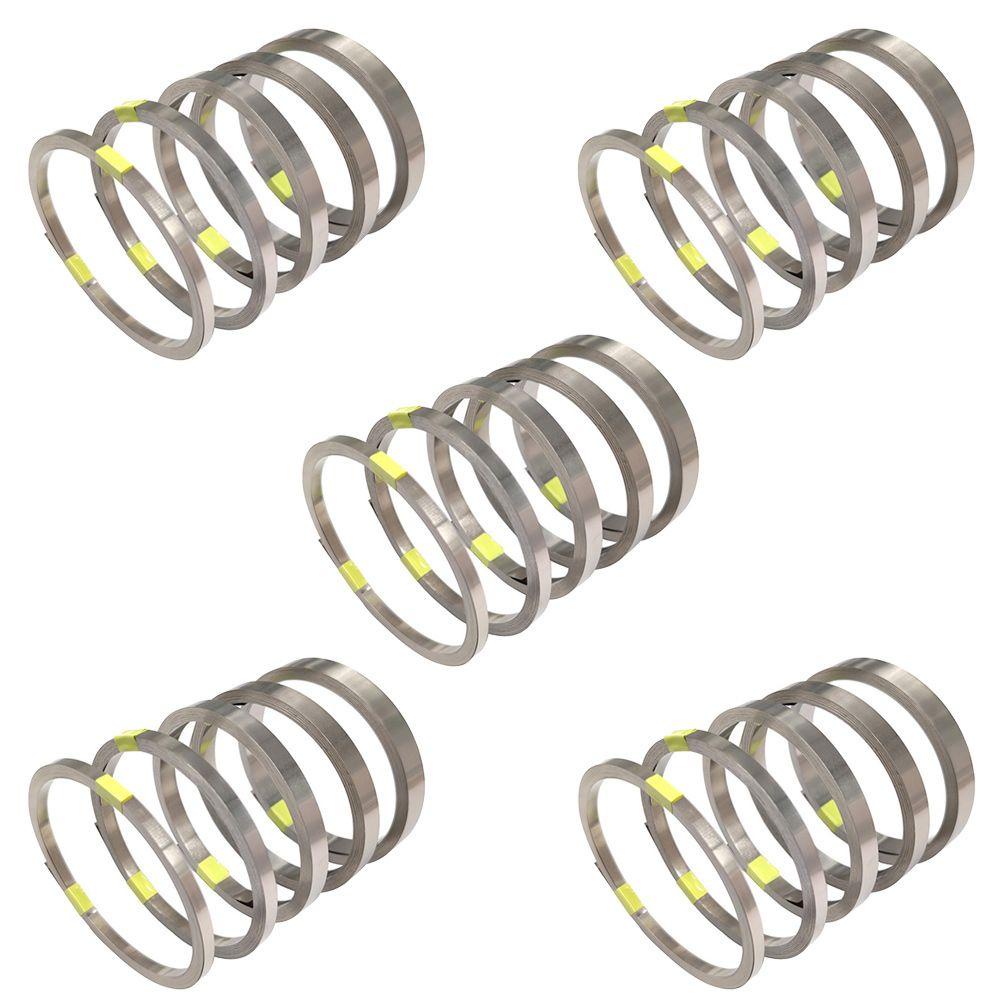 LAKAMIER Cuộn Băng Keo Màu Bạc 0.1 * 3 / 4 / 5 / 7 / 8mm Cho Máy Hàn