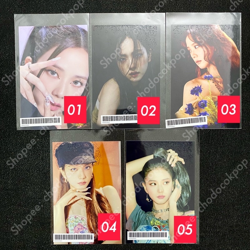 Ảnh BLACKPINK photo 4x6 Pop Up Store 4+1